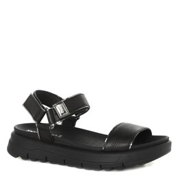 Geox: Чёрные сандалии 