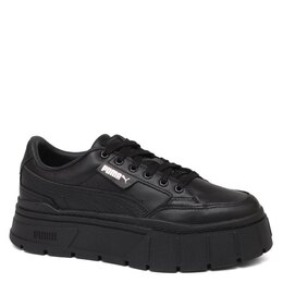 Puma: Чёрные кроссовки 