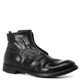 Officine Creative: Тёмные ботинки 