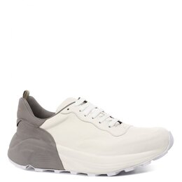 Officine Creative: Белые кроссовки 