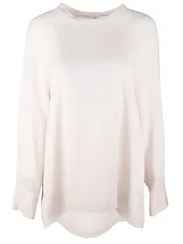 BRUNELLO CUCINELLI: Блуза с длинным рукавом 