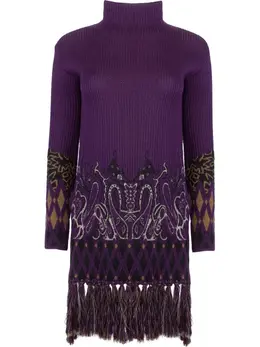 ETRO: Платье-свитер 