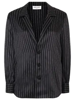 SAINT LAURENT: Шёлковая блуза 