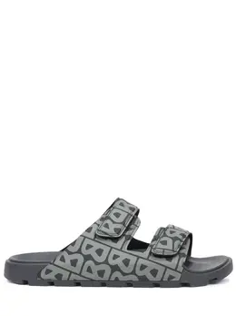 BOGNER: Чёрные шлёпанцы 