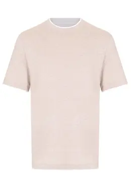 BRUNELLO CUCINELLI: Хлопковая футболка 