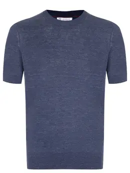 BRUNELLO CUCINELLI: Льняная футболка 