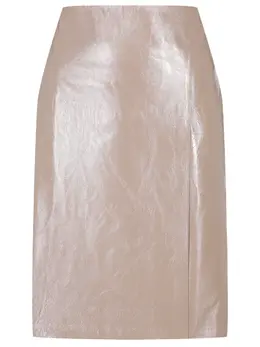 SASHAVERSE: Кожаная юбка 