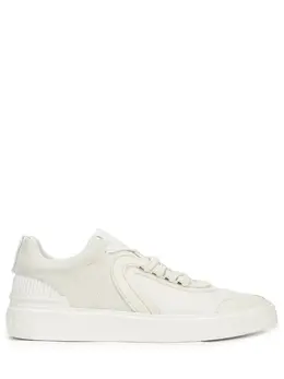 BALMAIN: Белые кеды 