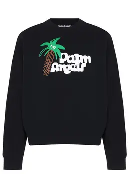 PALM ANGELS: Хлопковая толстовка 