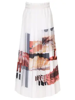 AGNONA: Плиссированная юбка 