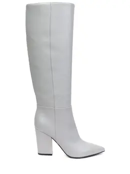 SERGIO ROSSI: Серые сапоги 