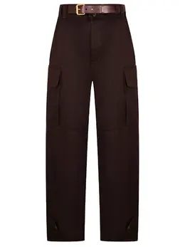 SAINT LAURENT: Хлопковые брюки 