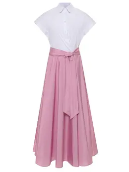 SARA ROKA: Комбинированное платье 