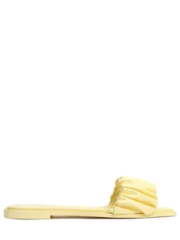 SANTONI: Жёлтые шлёпанцы 