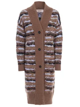 GENTRYPORTOFINO: Кардиган из шерсти 