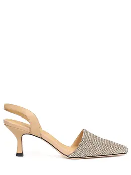 JULI TOO: Бежевые туфли 