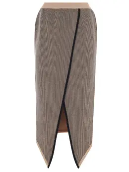 FREE AGE: Шёлковая юбка 