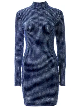 TEREKHOV: Платье со стразами 