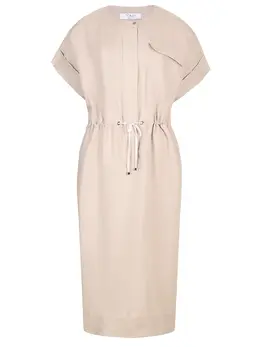 TONET: Льняное платье 