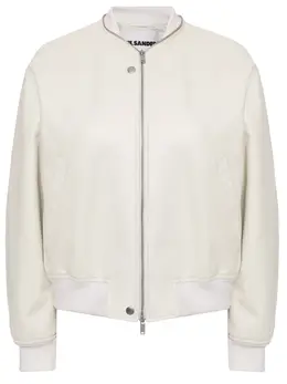 JIL SANDER: Кожаная куртка 