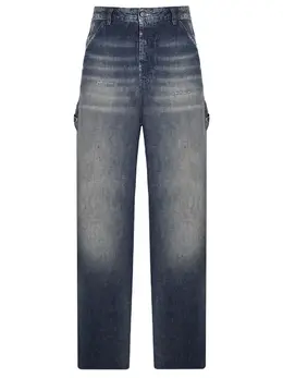 DIESEL: Хлопковые джинсы 
