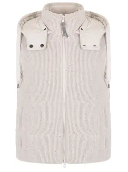 BRUNELLO CUCINELLI: Стёганый жилет 