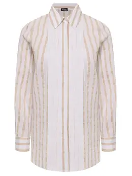 KITON: Рубашка в полоску 