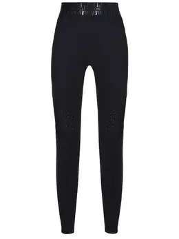 MONCLER: Чёрные легинсы 