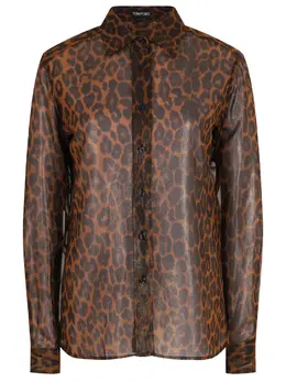 TOM FORD: Шёлковая блуза 