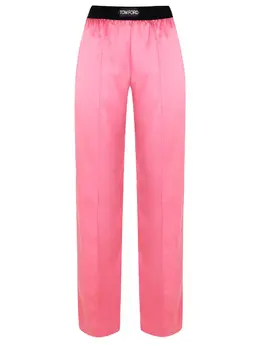 TOM FORD: Шёлковые брюки 