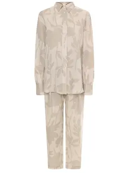 BRUNELLO CUCINELLI: Льняной костюм 