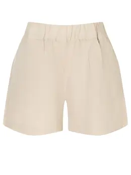 120% LINO: Бежевые шорты 