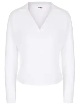 NOT SHY: Льняное поло 