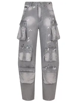 PHILIPP PLEIN: Хлопковые джинсы 
