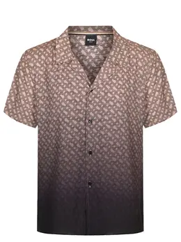 BOSS: Рубашка из вискозы 