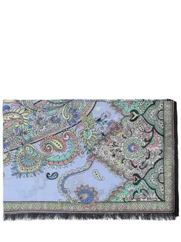 ETRO: Шарф с принтом 