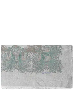 ETRO: Шарф с принтом 