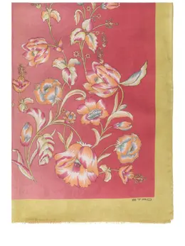 ETRO: Шарф с принтом 