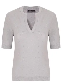 LORENA ANTONIAZZI: Хлопковый свитер 