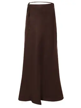 MUSE ME: Льняная юбка 