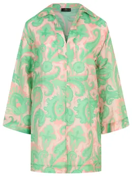 ETRO: Хлопковая блуза 