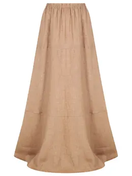 KITON: Льняная юбка 