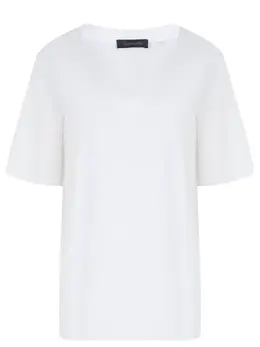 ELENA MIRO: Хлопковая футболка 