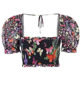 CHARO RUIZ: Хлопковый топ 