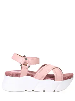 VOILE BLANCHE: Розовые сандалии 