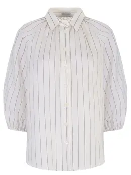 BRUNELLO CUCINELLI: Хлопковая блуза 