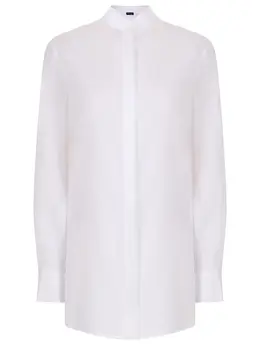 KITON: Льняная рубашка 
