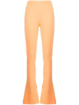 Off-White: Расклешённые брюки 