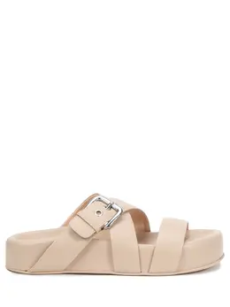 AGL: Бежевые шлёпанцы 