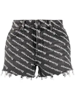 Alexander Wang: Шорты  Bite с принтом